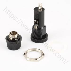 6x30mm fuse holder panel mount,250v 10a,H3-13F | HINEW