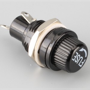 10 amp panel mount fuse holder-H3-12B |  BUHOK