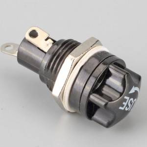 Screw cap panel mount fuse holder-H3-26 | HINEW
