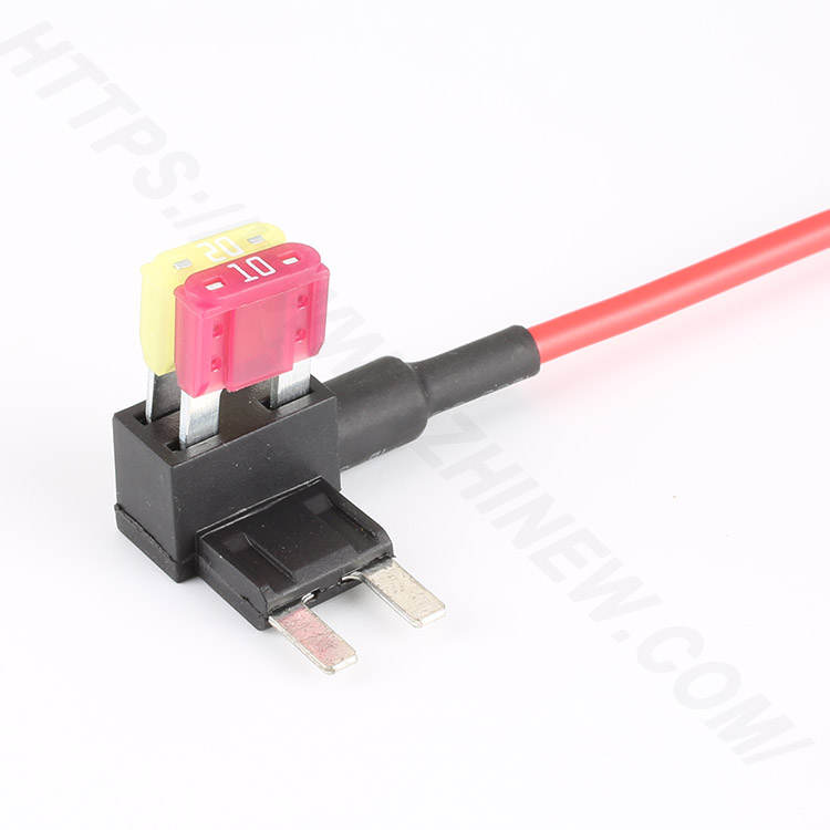 Auto fuse holder with wires,Small,PVC,H3-84B | HINEW Featured Image