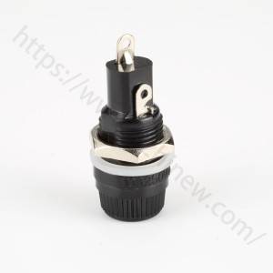 Screw cap fuse holder,panel mount,5x20mm,10a 250v,FH043A | HINEW