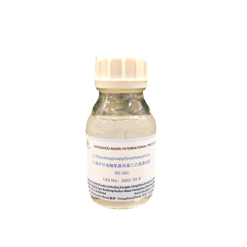 Reasonable price Silicone Antifoam Agent With Msds - RS-561 3-(2 3-Epoxy propoxy) propyltriethoxysilane CAS NO.2602-34-8 – Ruijin