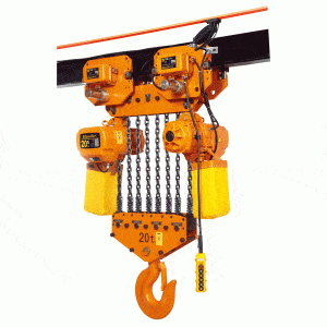 HHBB TYPE ELECTRIC CHAIN HOIST WITH ELECTRIC TROLLEY