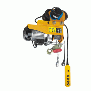 PA TYPE WIRE ROPE ELECTRIC CHAIN HOIST WITH ELECTRIC TROLLEY