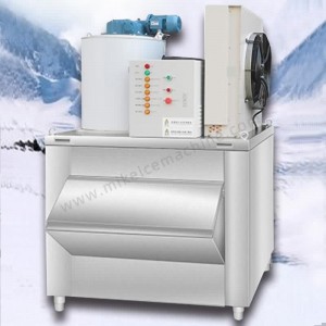 Cheap PriceList for Ice Maker Machine Price - 1000kg/day flake ice machine + 400kg ice storage bin.  – Herbin Ice Systems