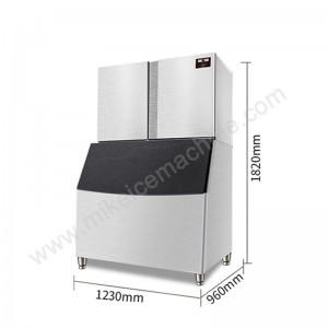 Factory directly supply Crushed Ice Maker Machine - 0.6T cube ice machine  – Herbin Ice Systems