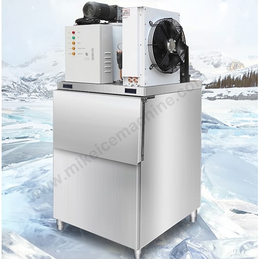 Hot sale Ice Maker Machines - 300kg/day flake ice machine + 150kg ice storage bin.  – Herbin Ice Systems