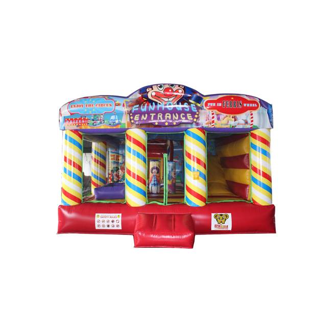 High Quality Jumping Mat Trampoline Park - Inflatable Clown Jumping Castle House – IDO Amusement