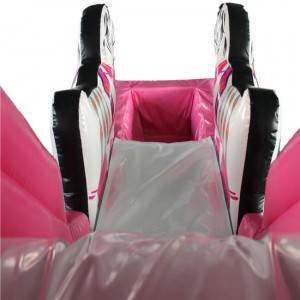 Cheap Price Girls Favourite Princess Carriage Inflatable Bounce House With Slide For Sale