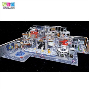 Kids Game Theme Wall Indoor Gym Climbing Playground Equipment For Toddlers
