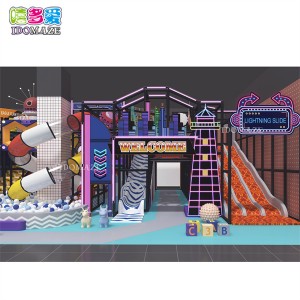 Professional Design Safety Indoor Playground Amusement Park Naughty Fort For Kids