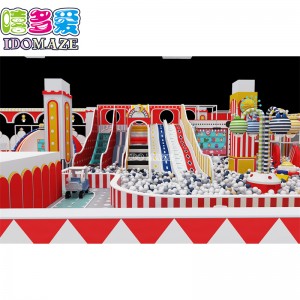 British Theme Mini Indoor Playground Baby Playground Sets Indoor On Sale