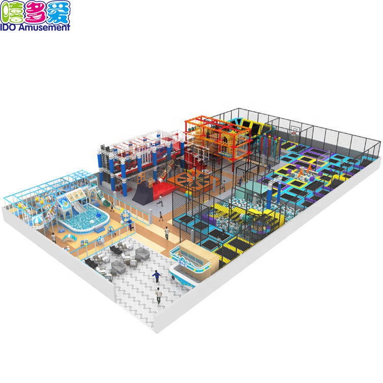 2019 wholesale price Trampoline Park - Indoor Playground Equipment Type Hot Selling Commercial Big Indoor Trampoline Park – IDO Amusement