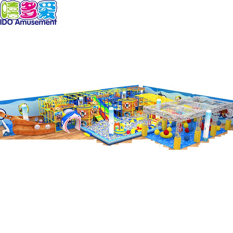 High Quality Ocean Theme Indoor Playground – Indoor Playground Franchises,Kids Playground Indoor Professions – IDO Amusement