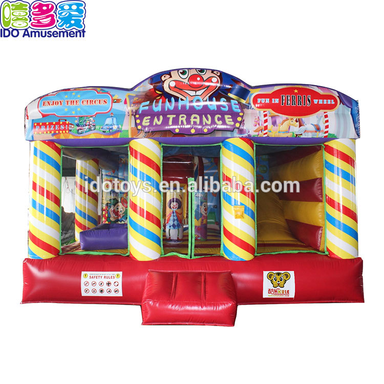 Good Quality Jumping Castles - Inflatable Clown Jumping Castle House – IDO Amusement