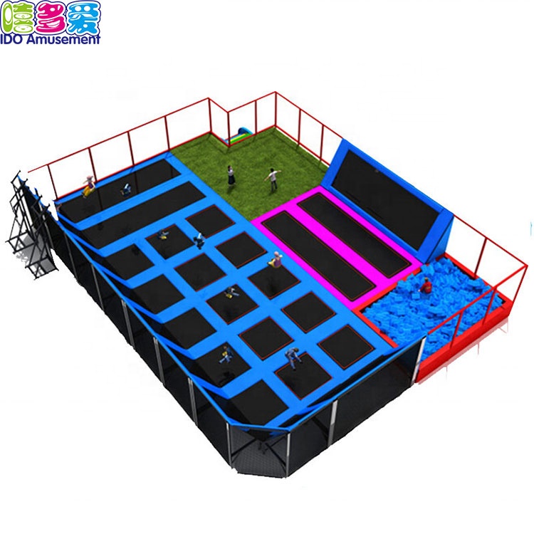High Quality Kids And Adults Trampoline Park - Ido Amusements 2019 Most Popular Indoor Trampoline Park Design Commercial Supplier – IDO Amusement