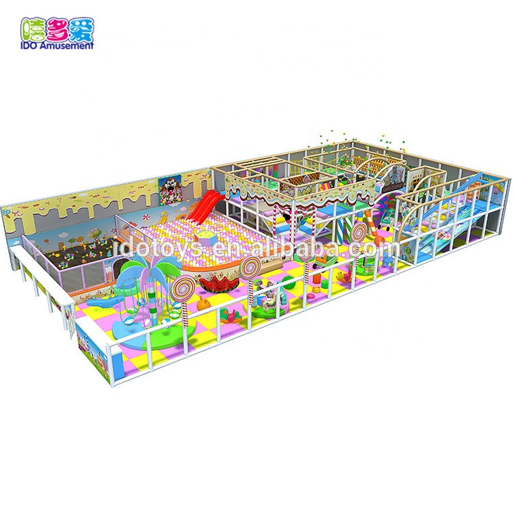China Cheap price Electric Indoor Soft Playground - Kids Indoor Play Area Guangzhou Playground,Indoor Kids Playground 120 Square Meter – IDO Amusement