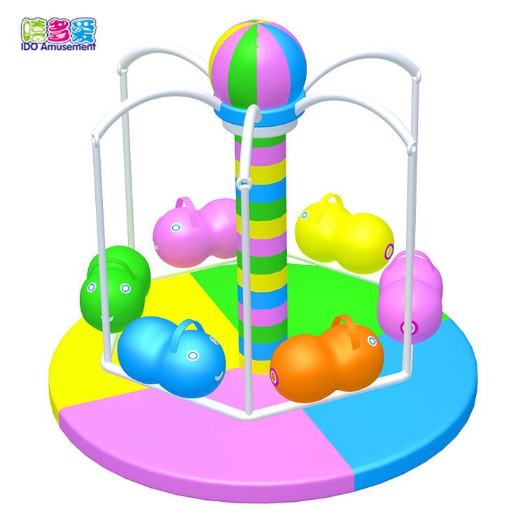 Factory prices happy windmill turntable kids soft indoor  playground