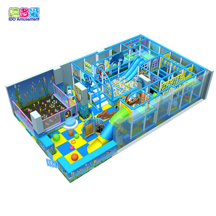 Good Quality Ocean - Mini ocean theme soft playground cheap inflatable octopus toys – IDO Amusement