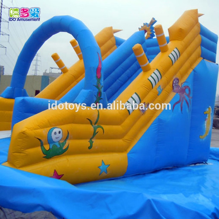 Inflatable Water Playground Slide For Kids And Adults