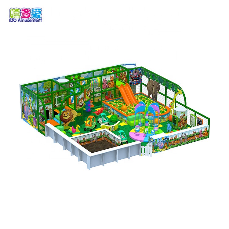 Professional China Commercial Jungle Indoor Playground - Amusement Indoor Naughty Castle Soft Play Equipment Kids Games – IDO Amusement