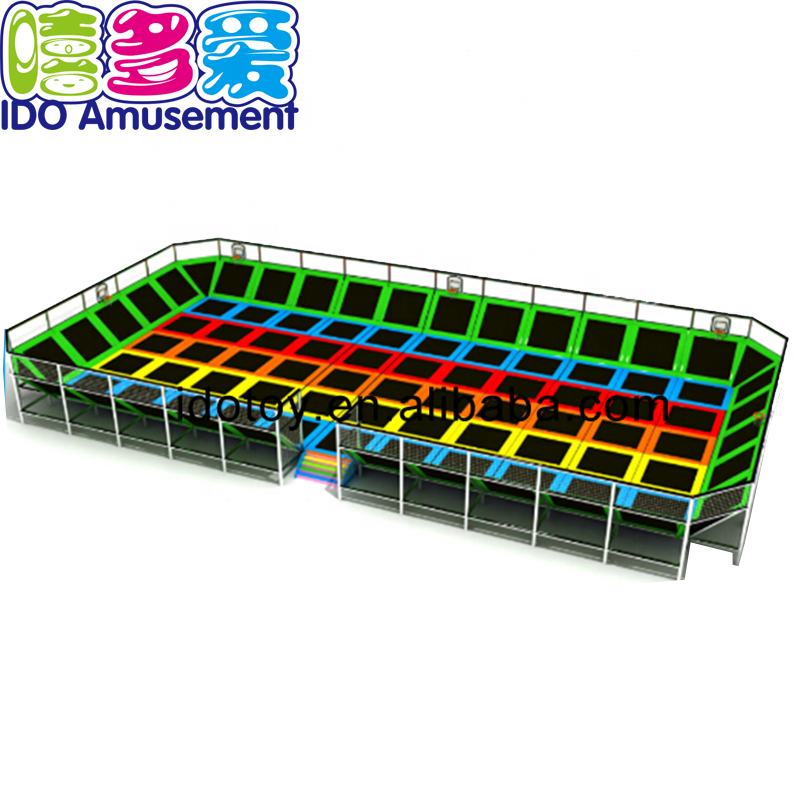 Wall To Wall Trampoline Park In Guangzhou For Children And Adults