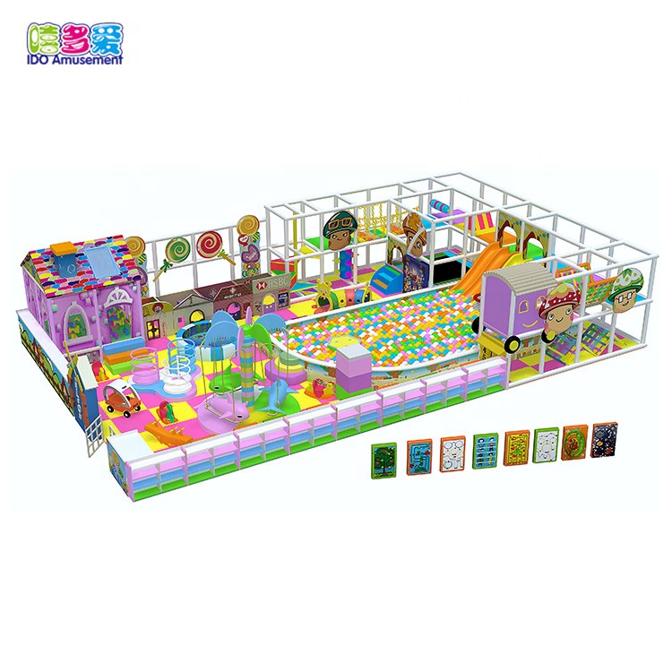 Kid Indoor Tunnel Playground, Indoor Playground Modular Equipment Kids