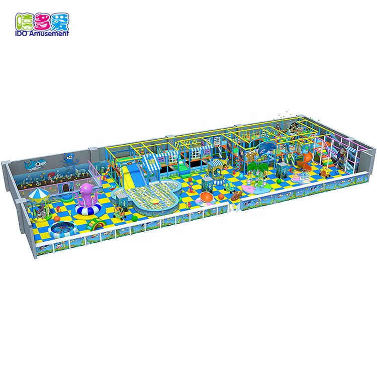 High Quality Ocean Theme Indoor Playground – Theme Indoor Playground Equipment Children commercial indoor playground – IDO Amusement