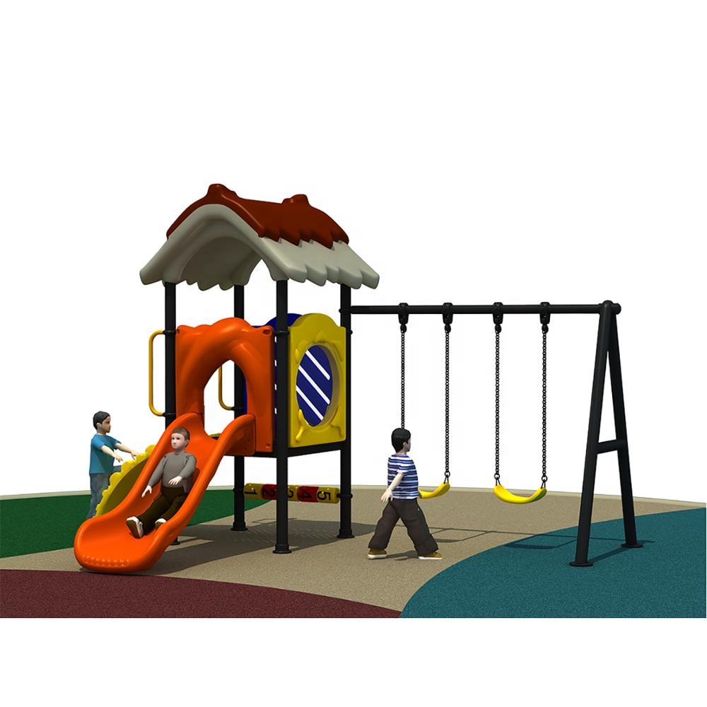 High Quality Wooden Playground Equipment Outdoor – Commercial Mini Out Door Swing Set For Babies And Kids – IDO Amusement