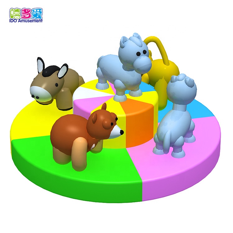Beautiful Kids Play Toys -Rotating Animal Children uila Play lako a