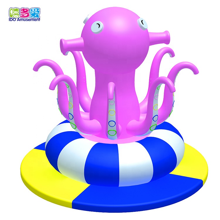 One of Hottest for Pvc Small Kids Soft Playground - Ido Amusments Octopus Merry Go Round For Soft Play Area – IDO Amusement