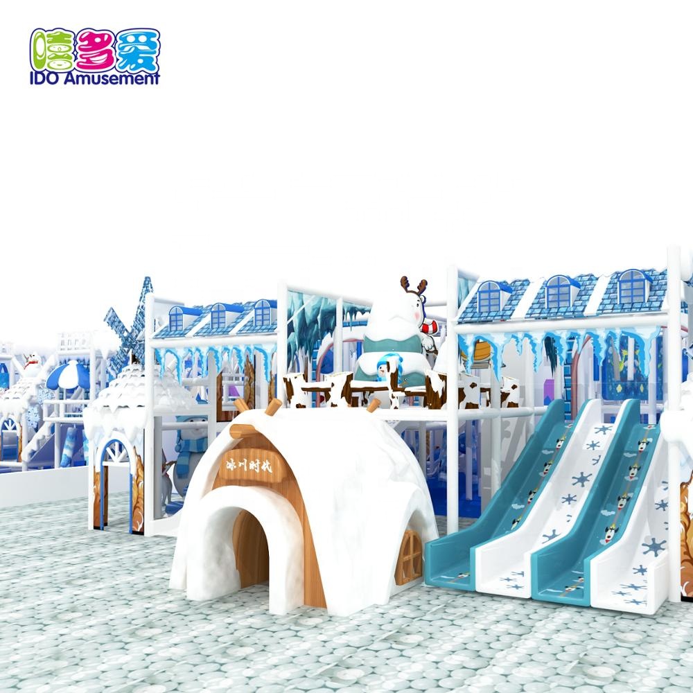 Super Purchasing for Indoor Playground Big Play Ball Pool - Hot Sale Customize Kids Shopping Mall Glacier Series Children Playground Indoor – IDO Amusement