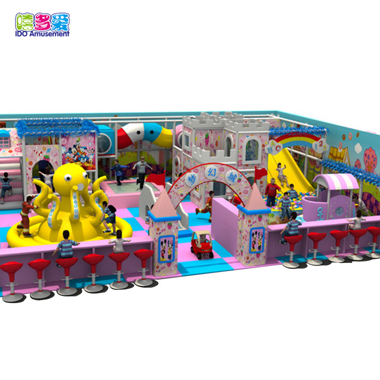 Guangzhou Hot Sale Funny Kids Small Indoor Soft Playground, Playground Park Indoor