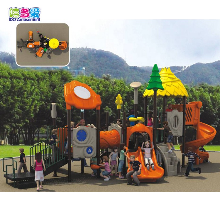 Good Quality Playgrounds For Indoor And Outdoor - Park Toys Mcdonalds Playground Kids Equipment For Sale – IDO Amusement