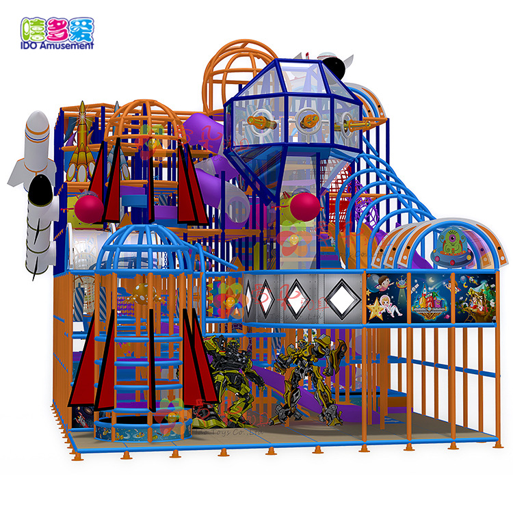 High Performance Slide Indoor Playground - Commercial Big Kids Ball Pit Indoor Playground – IDO Amusement
