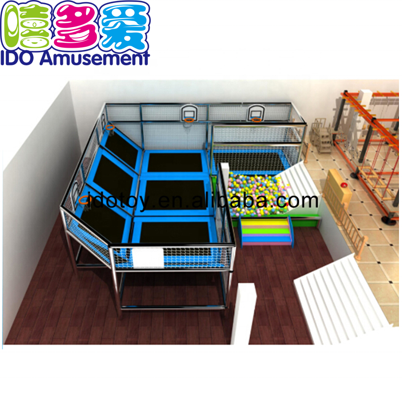 China Cheap price Outdoor Trampolines Park - Mini Indoor Trampoline Park,Small Trampoline Park Indoor For Children – IDO Amusement