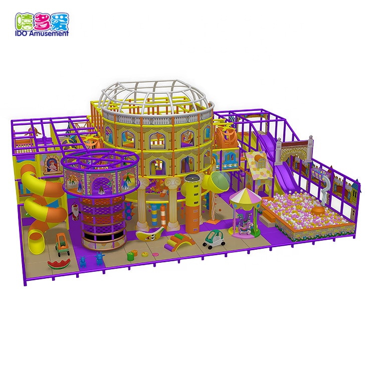 Wholesale Children Hoʻoleʻaleʻa Park lako a In puka Playground