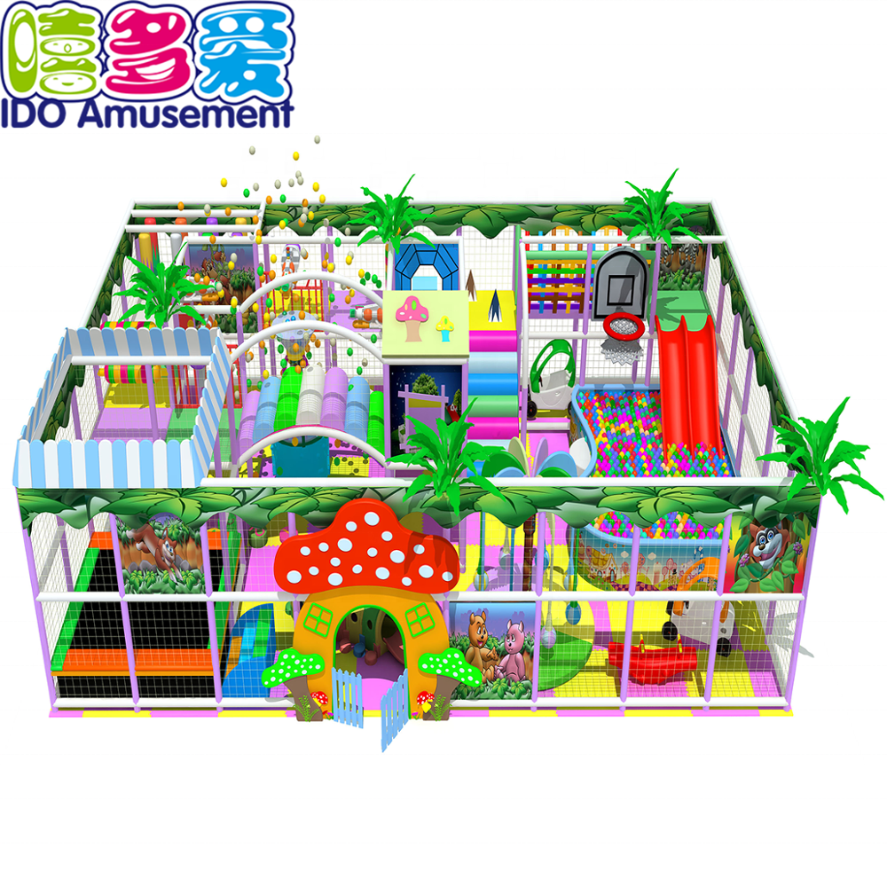 High Quality Castle – PE Plastic Type And Plastic Material Indoor Playground Equipment – IDO Amusement