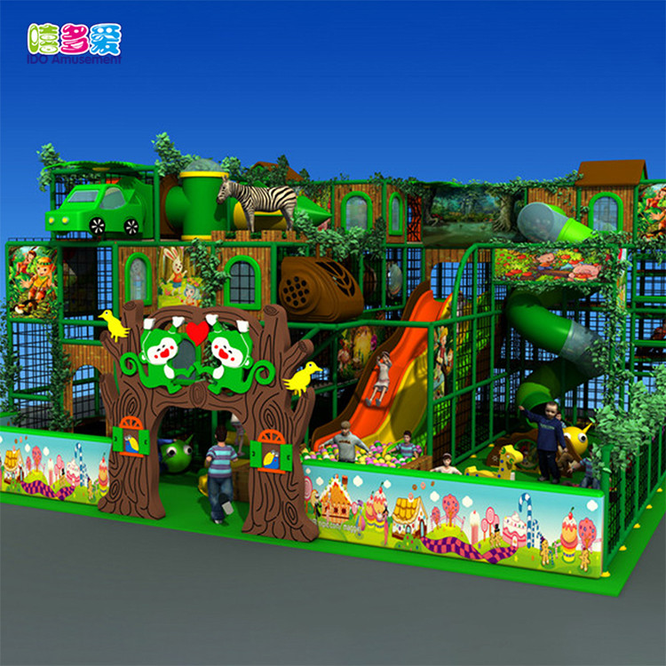 Hot Sale Jungle Series Commercial Small Kids Indoor Playground Game Center