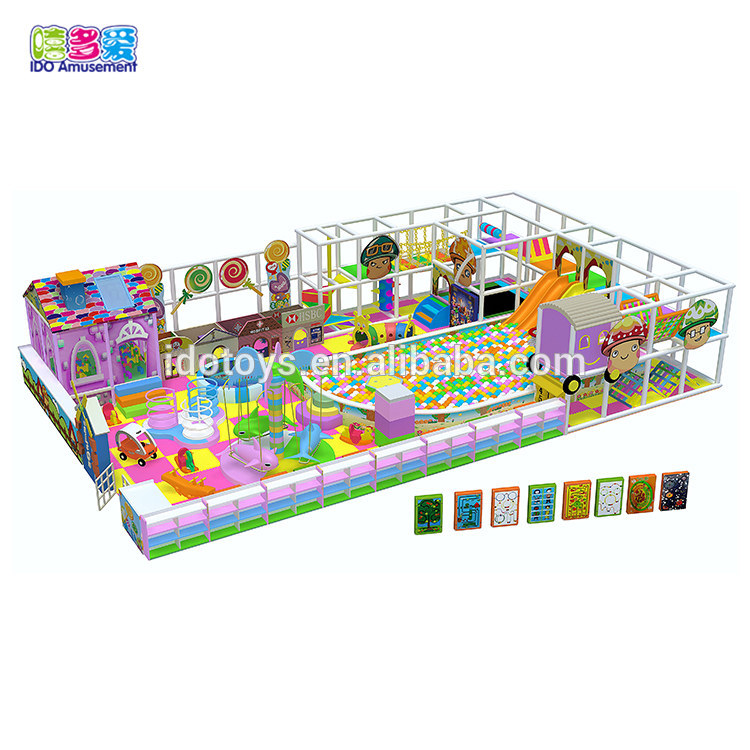 Personlized Products Kids Indoor Playground Franchise - Ok Playground Children Commercial Indoor Playground Kids Games Amusement Park Playground Equipment – IDO Amusement