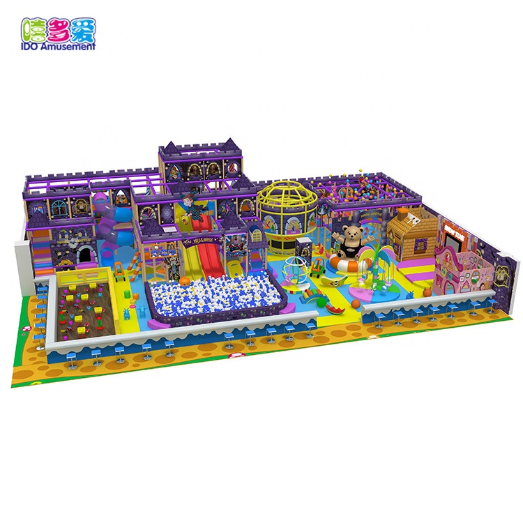 Good Quality Jumping Castles - Safety Soft Play Games Naughty Castle Equipment Kids Games Indoor Playground Equipment – IDO Amusement