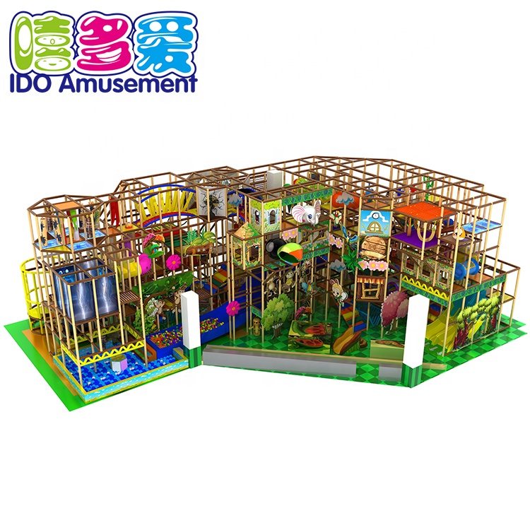 Cheap Children Forest Indoor Maze Playground