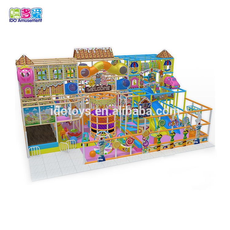 Ido mga kalingawan High Quality mga Anak Modular Soft Play Area Equipment Indoor Playground