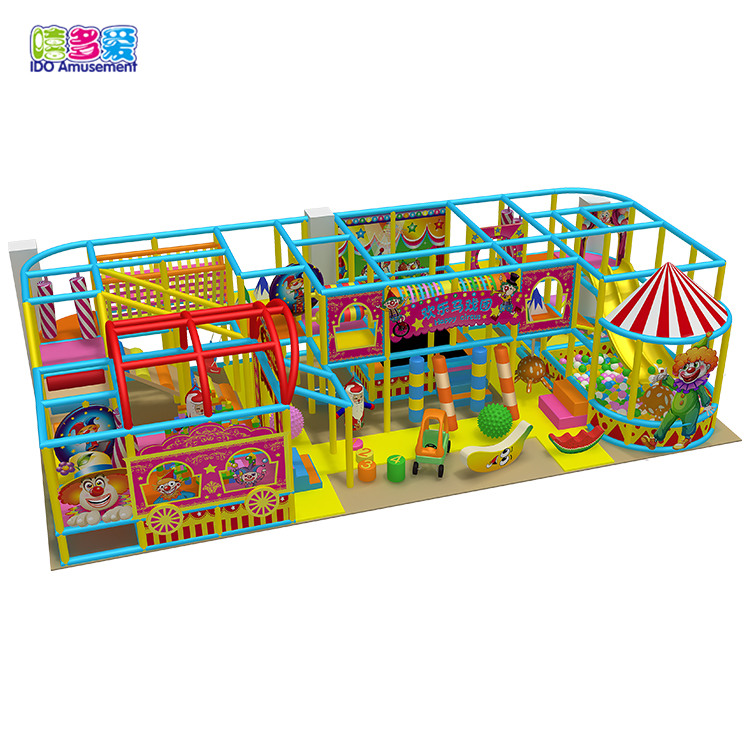2019 Hot Sale Circus Theme Kids Indoor Playground Equipment Design