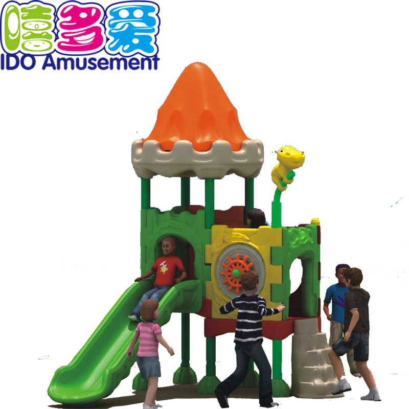 High Quality Wooden Playground Equipment Outdoor – Outdoor & Indoor Playground Plastic Kids Slide Outdoor Plastic Slide – IDO Amusement