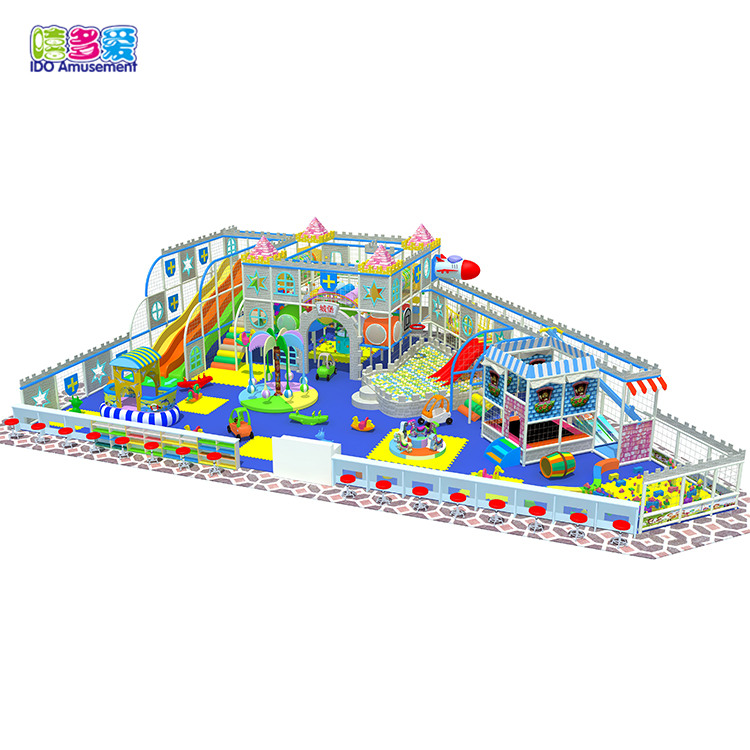 Good Quality Jumping Castles - 2019 New Design Custom Kids Indoor Soft Playground Castle Equipment For Sale – IDO Amusement
