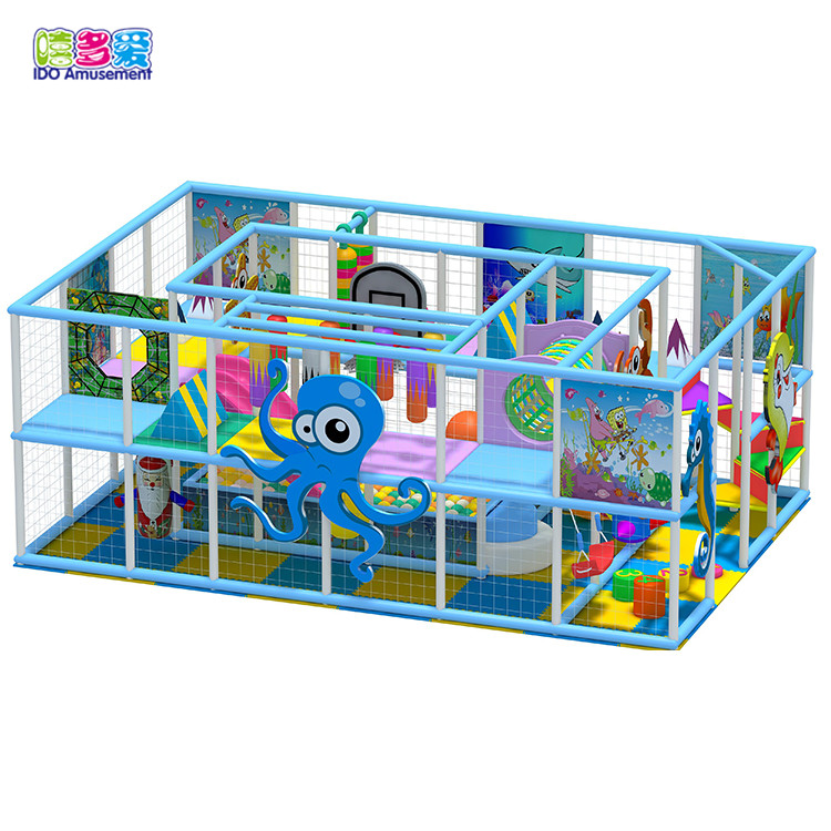Free sample for Soft Foam Indoor Playground - Children Soft Small Indoor Playground Equipment Guangzhou – IDO Amusement
