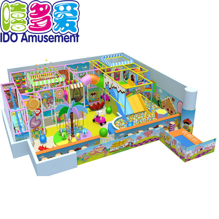Good Quality Jumping Castles - 121 Square Meters Kindergarten Indoor Play Ground Equipment – IDO Amusement