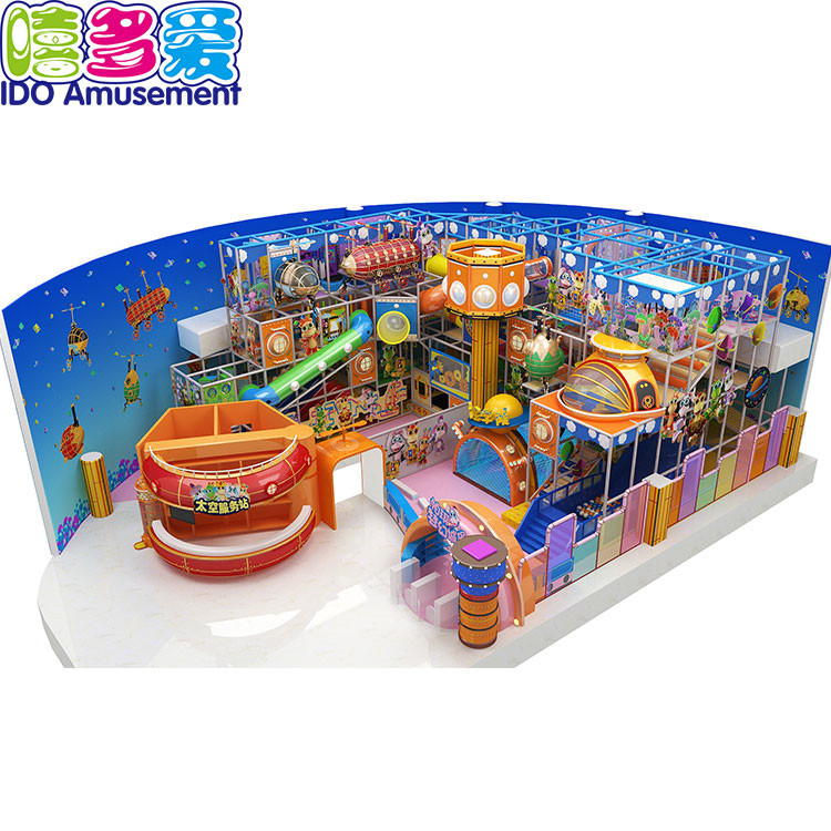 China Manufactory Price Newest Hot-Selling Children Space Ship Design Indoor Playland Playground Equipment Indoor Structure