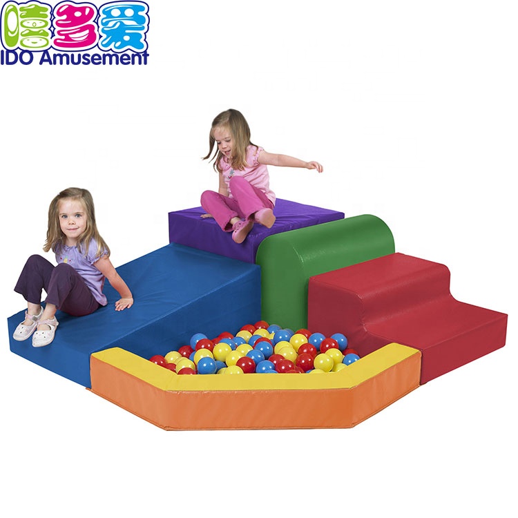 OEM/ODM Factory Soft Play Toys Indoor Soft Playground - Kids Soft Gym Play Blocks Equipment – IDO Amusement